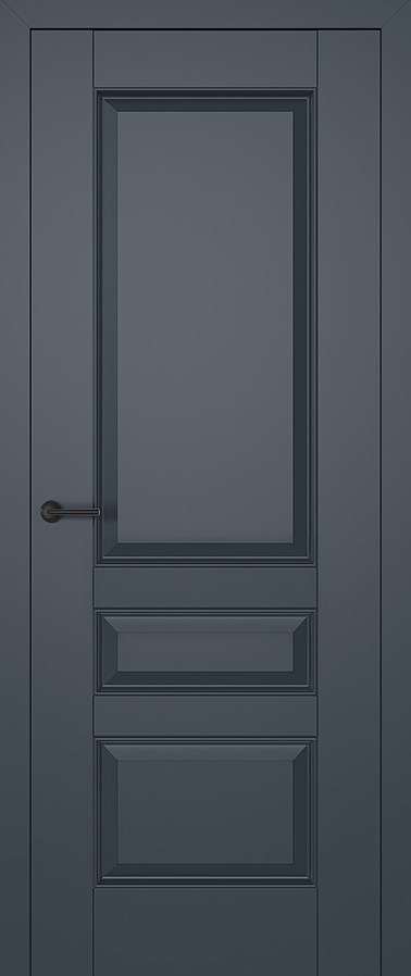 drzwi hampton 3 niebieskie